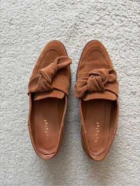 Maguire Suede Knot Loafers